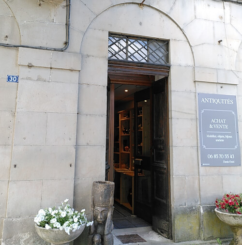 devanture du magasin